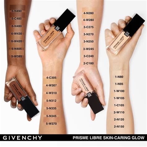 givenchy foundation colours|PRISME LIBRE SKIN.